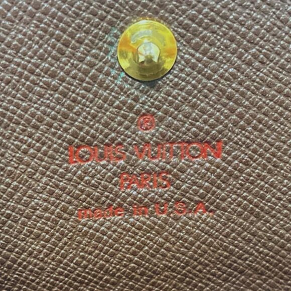 Auth LOUIS VUITTON PorteMonnaie Viekart Credit N61652 Ebene Damier - SD1003 - Picture 7 of 10